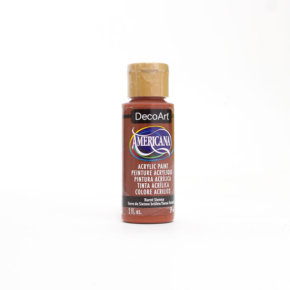 DecoArt, Americana, Acrylic, Paint, 2oz, Burnt Sienna